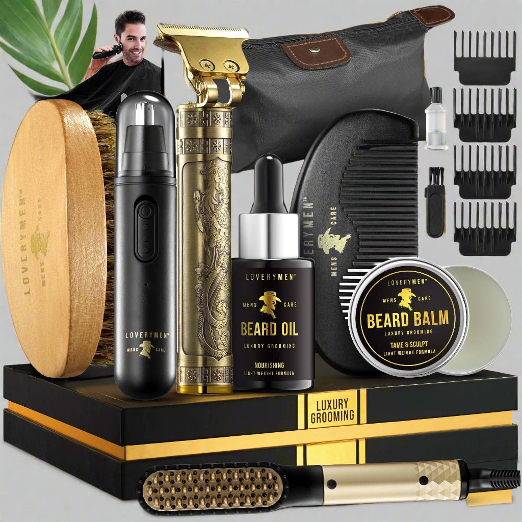 Ultimate Men’s Grooming Beard Kit – The 15 - Piece Luxury & Eco - Conscious Collection - GNS Beauty & Personal Care