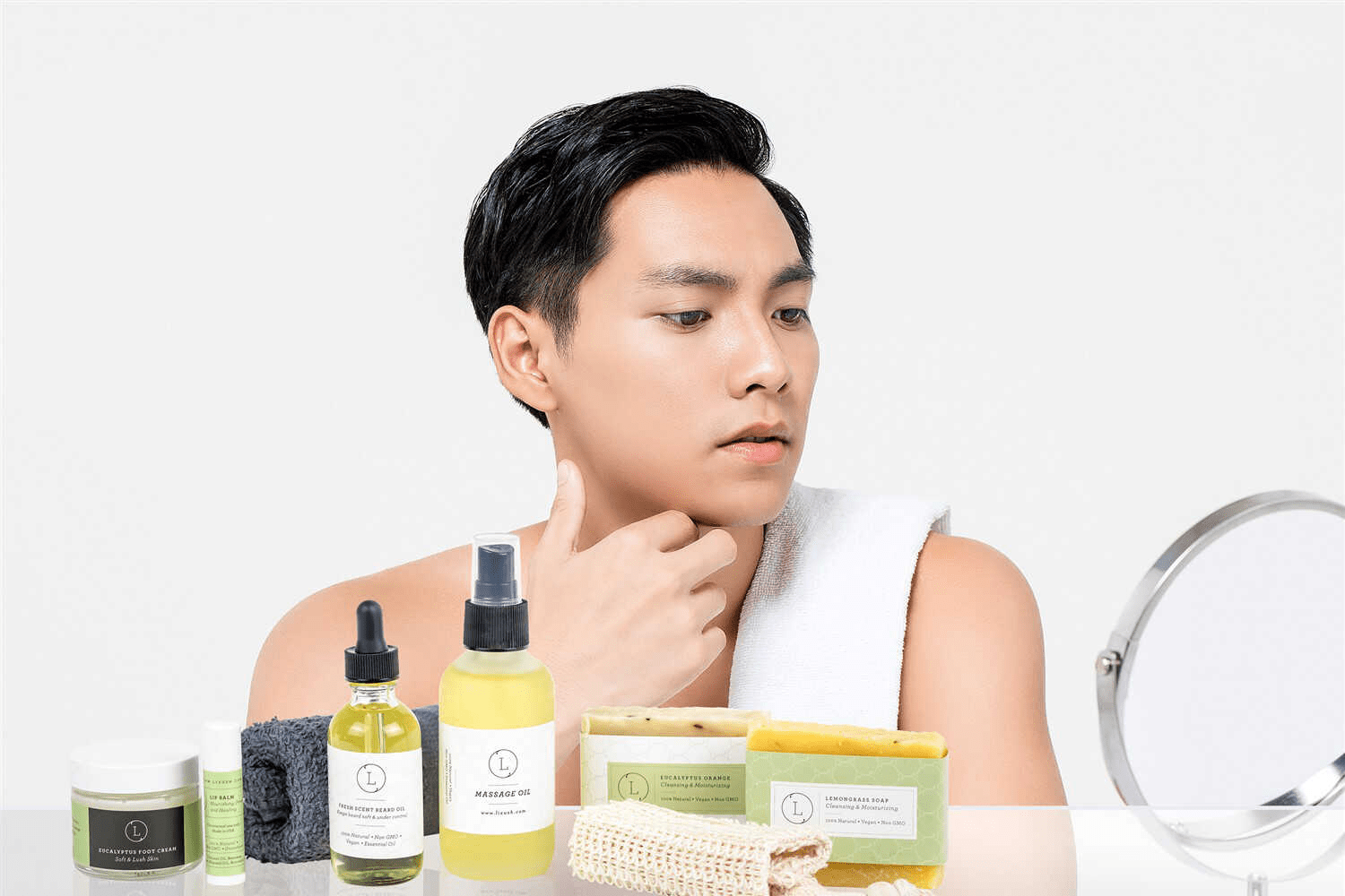 Ultimate Natural Men's Grooming Kit | Eucalyptus Bath & Body Set - GNS Beauty & Personal Care