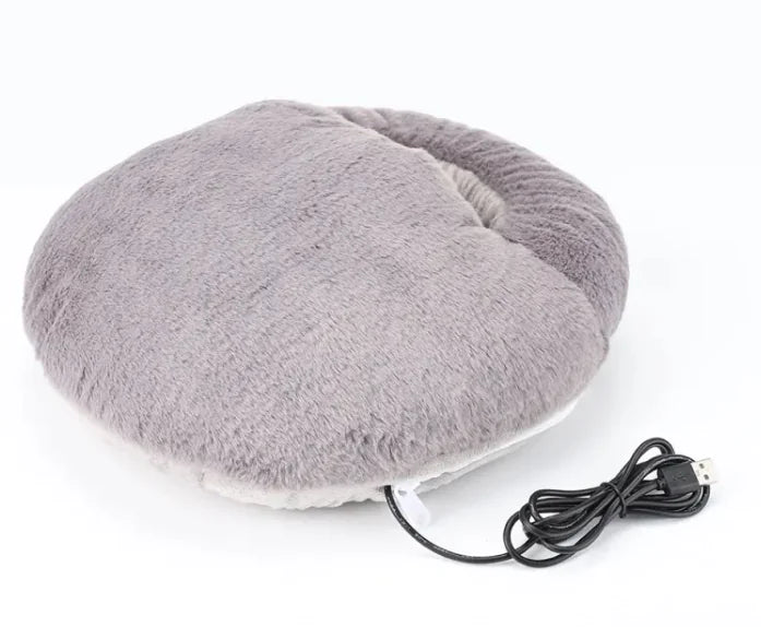 USB Foot Warmer - Plush Velvet, Portable & Unisex - GNS Beauty & Personal Care