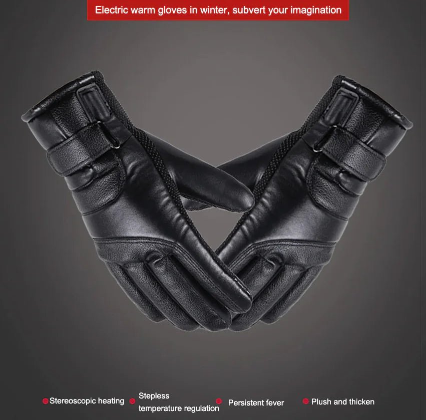 USB Heated Gloves for Winter, Waterproof Touchscreen Thermal Warmers - GNS Beauty & Personal Care
