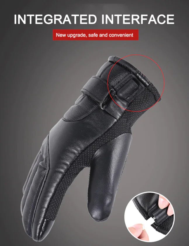 USB Heated Gloves for Winter, Waterproof Touchscreen Thermal Warmers - GNS Beauty & Personal Care
