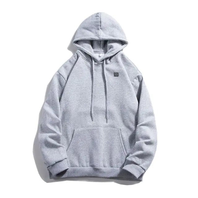 USB Heated Men's Hoodie - 5 - Zone Heating for Outdoor & Casual Wear - GNS Beauty & Personal Care