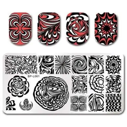 Salon Quality Flower Nail Stickers