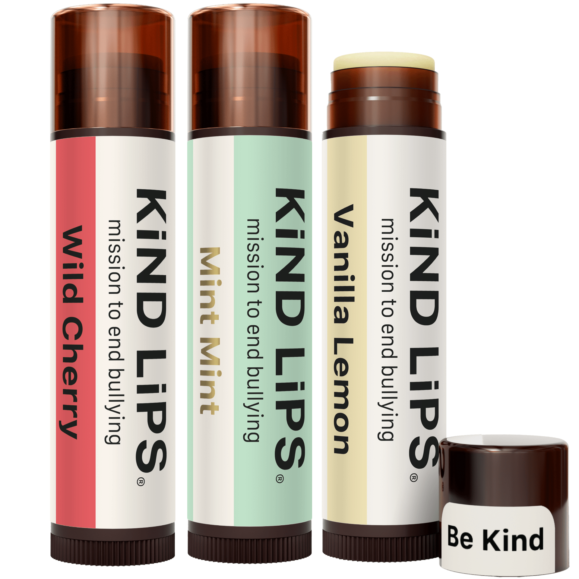 Variety Pack Organic Lip Balm - 3 Pack Box - GNS Beauty & Personal Care