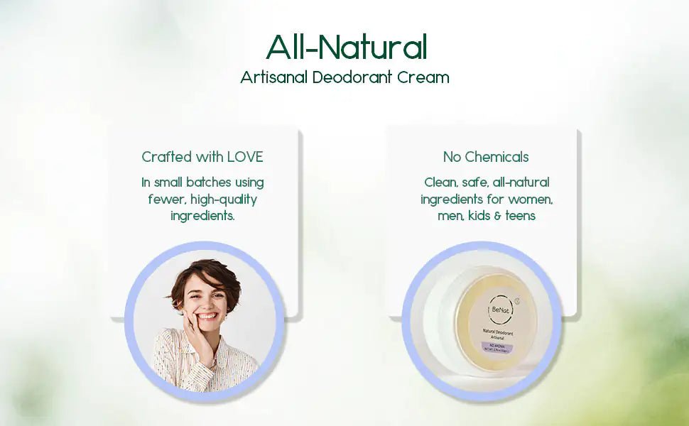 Vegan Deodorant Cream – Pure Protection with 8 Natural Ingredients - GNS Beauty & Personal Care