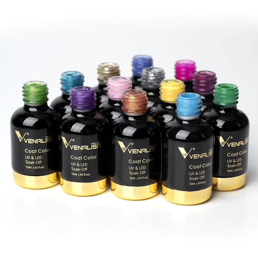 VENALISA High Gloss Metal Grey Gel Nail Polish - GNS Beauty & Personal Care