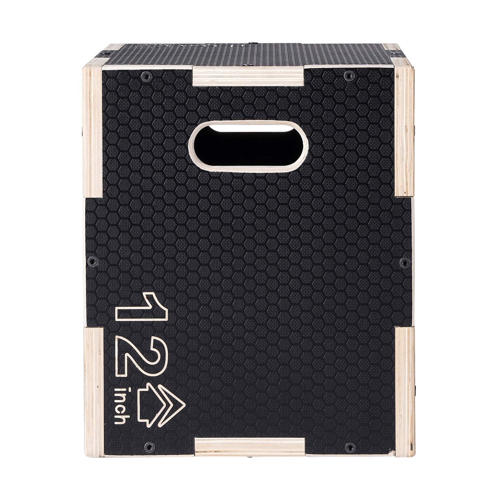 VEVOR 3 - in - 1 Wooden Plyometric Jump Box – Adjustable Training for Strength & Agility - GNS Beauty & Personal Care