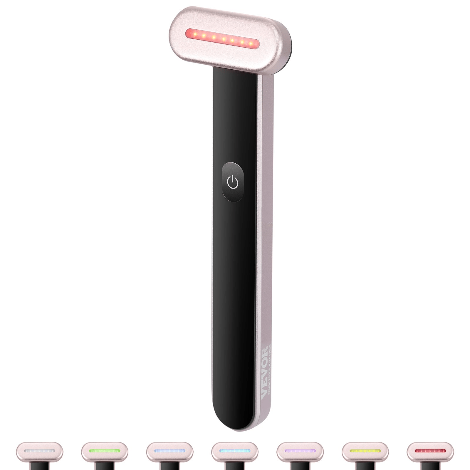 VEVOR 7 - Color LED Red Light Therapy Wand with Heating & Microcurrent Massage - GNS Beauty & Personal Care