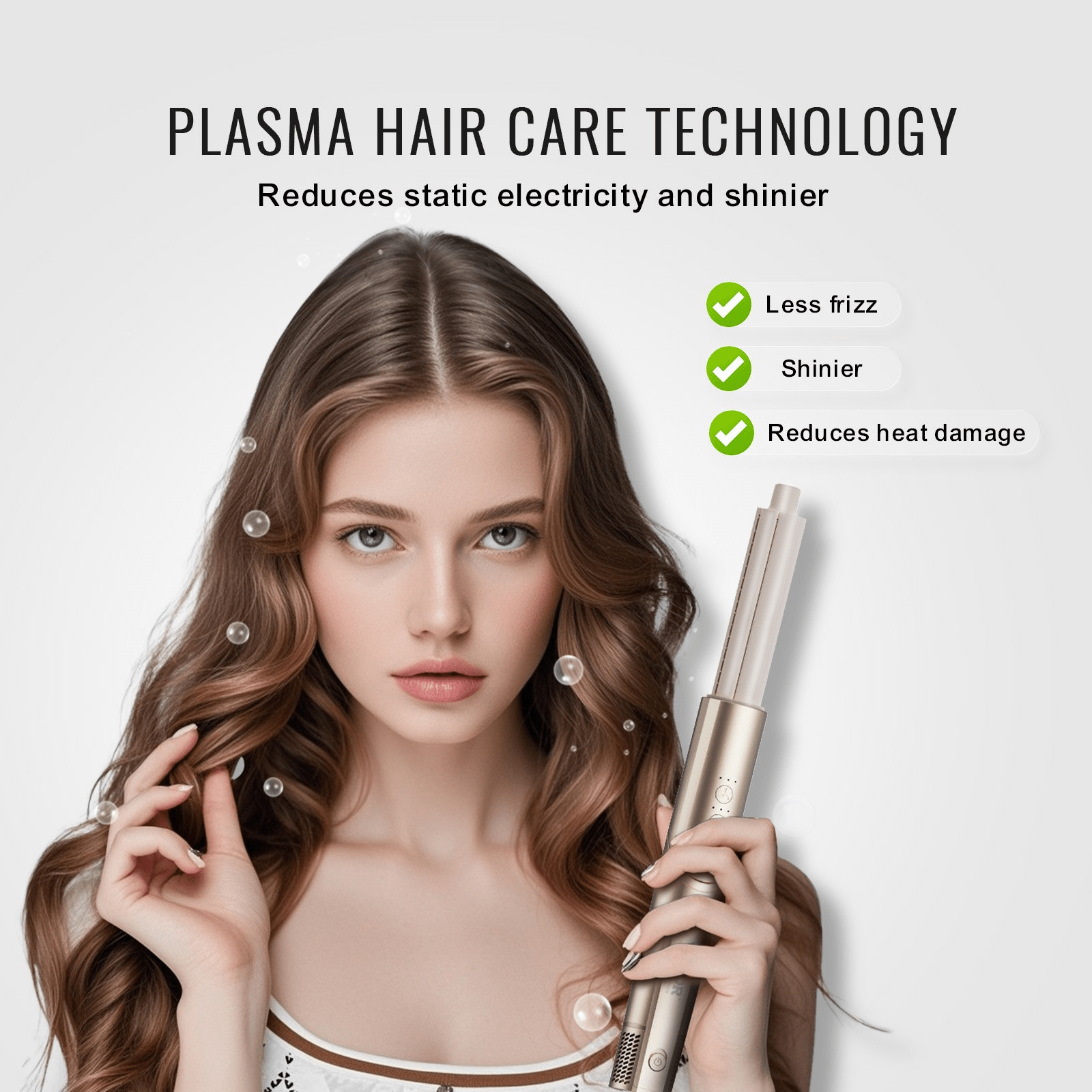 VEVOR 8 - in - 1 Curling Iron Set – Multi - Functional Ceramic Hair Styling Tool - GNS Beauty & Personal Care