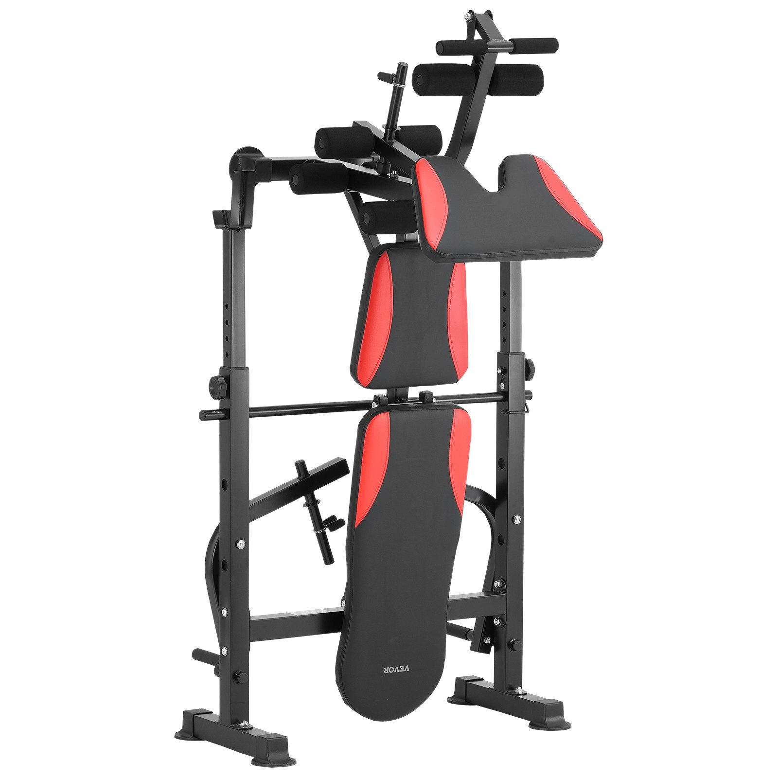 VEVOR Adjustable & Foldable Weight Bench - All - in - One Home Gym Sit - Up Bench - GNS Beauty & Personal Care