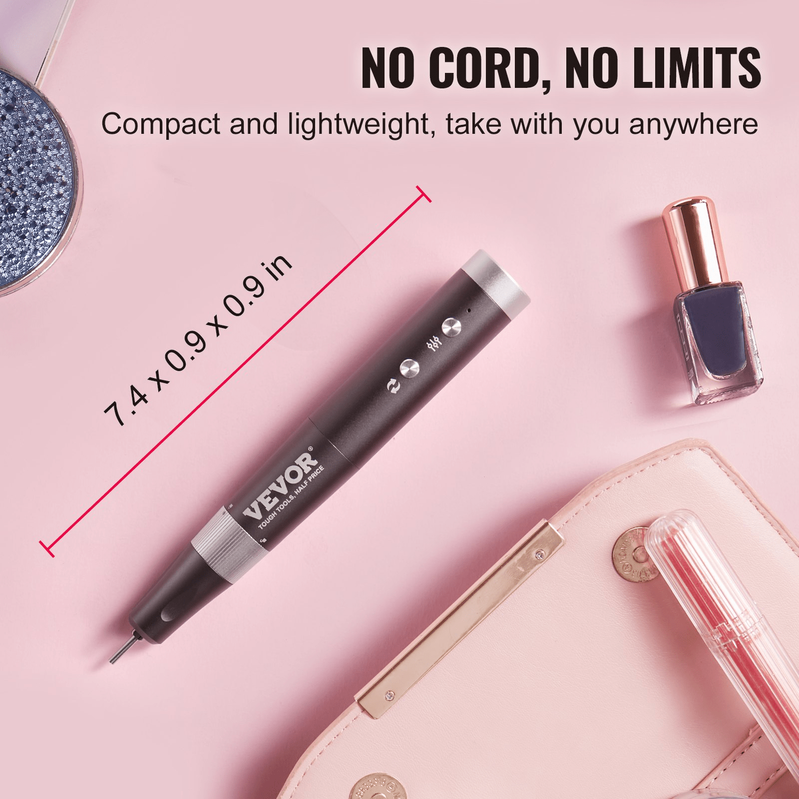 💅 VEVOR Electric Cordless Nail Drill (UV - 1003) – Precision Meets Portability - GNS Beauty & Personal Care