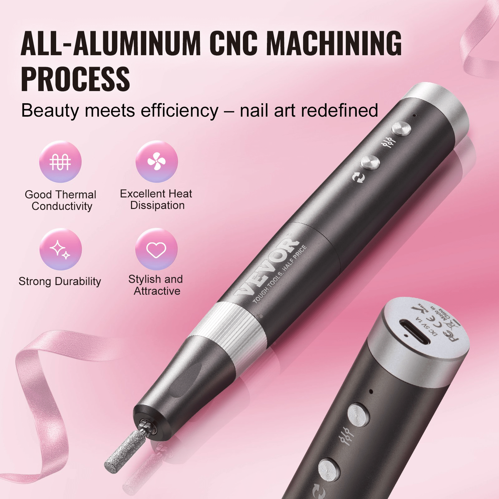 💅 VEVOR Electric Cordless Nail Drill (UV - 1003) – Precision Meets Portability - GNS Beauty & Personal Care