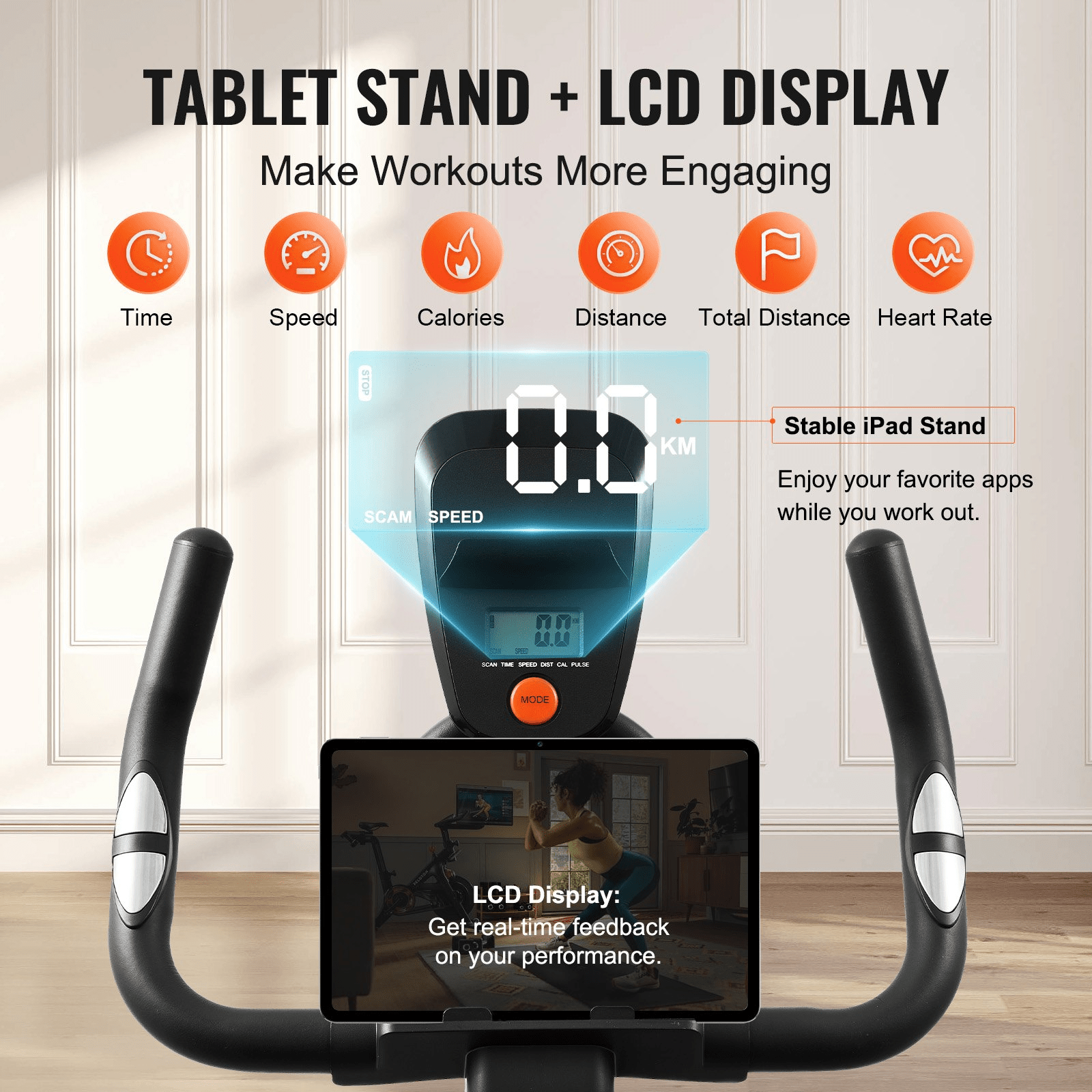 VEVOR Exercise Bike – Magnetic Resistance & Smooth Indoor Cycling - GNS Beauty & Personal Care