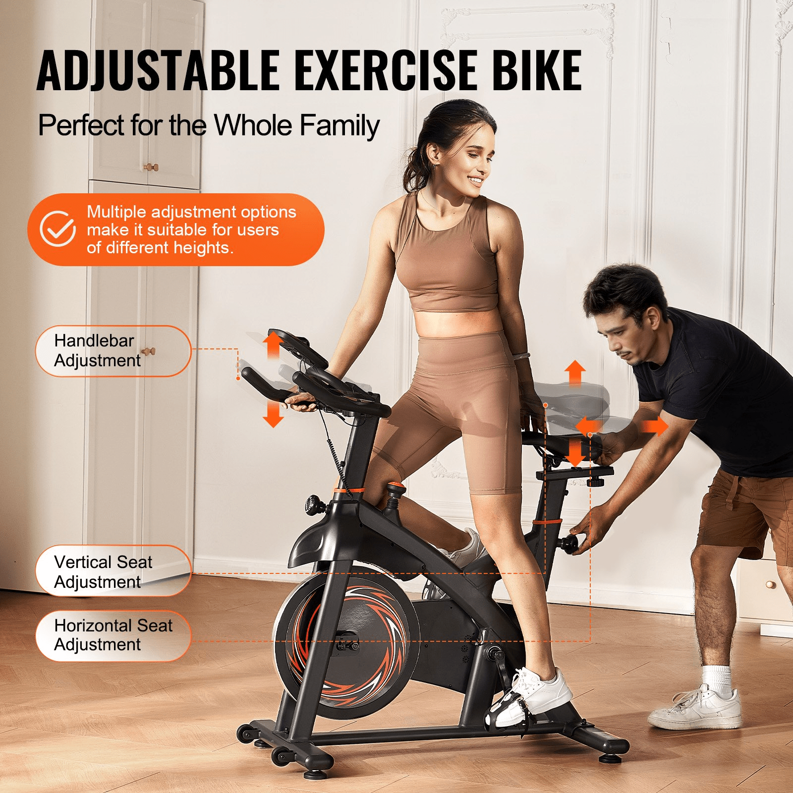 VEVOR Exercise Bike – Magnetic Resistance & Smooth Indoor Cycling - GNS Beauty & Personal Care