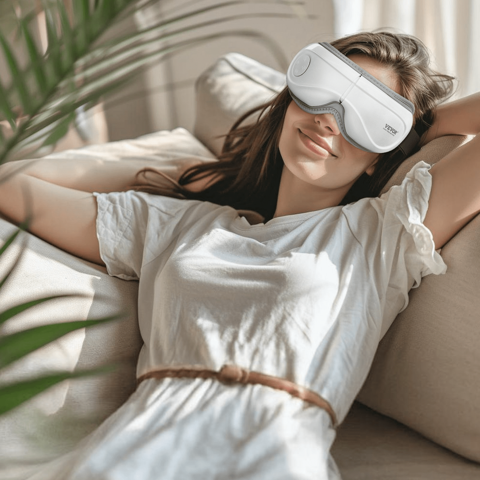 VEVOR Eye Massager with Heat & Remote – Relaxation, Comfort & Eye Care - GNS Beauty & Personal Care