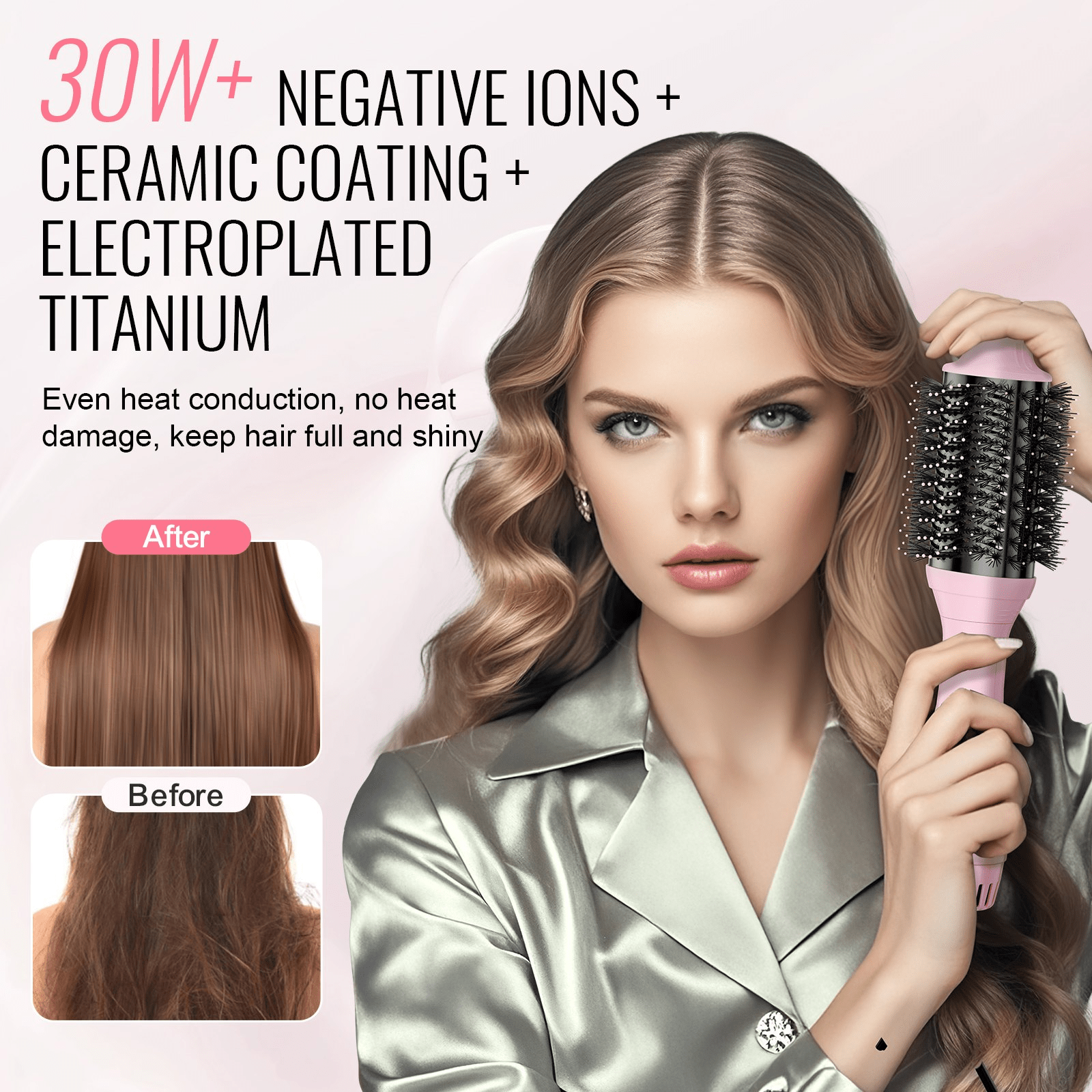 VEVOR Hair Blow Dryer Brush – Salon - Quality Styling Made Simple - GNS Beauty & Personal Care