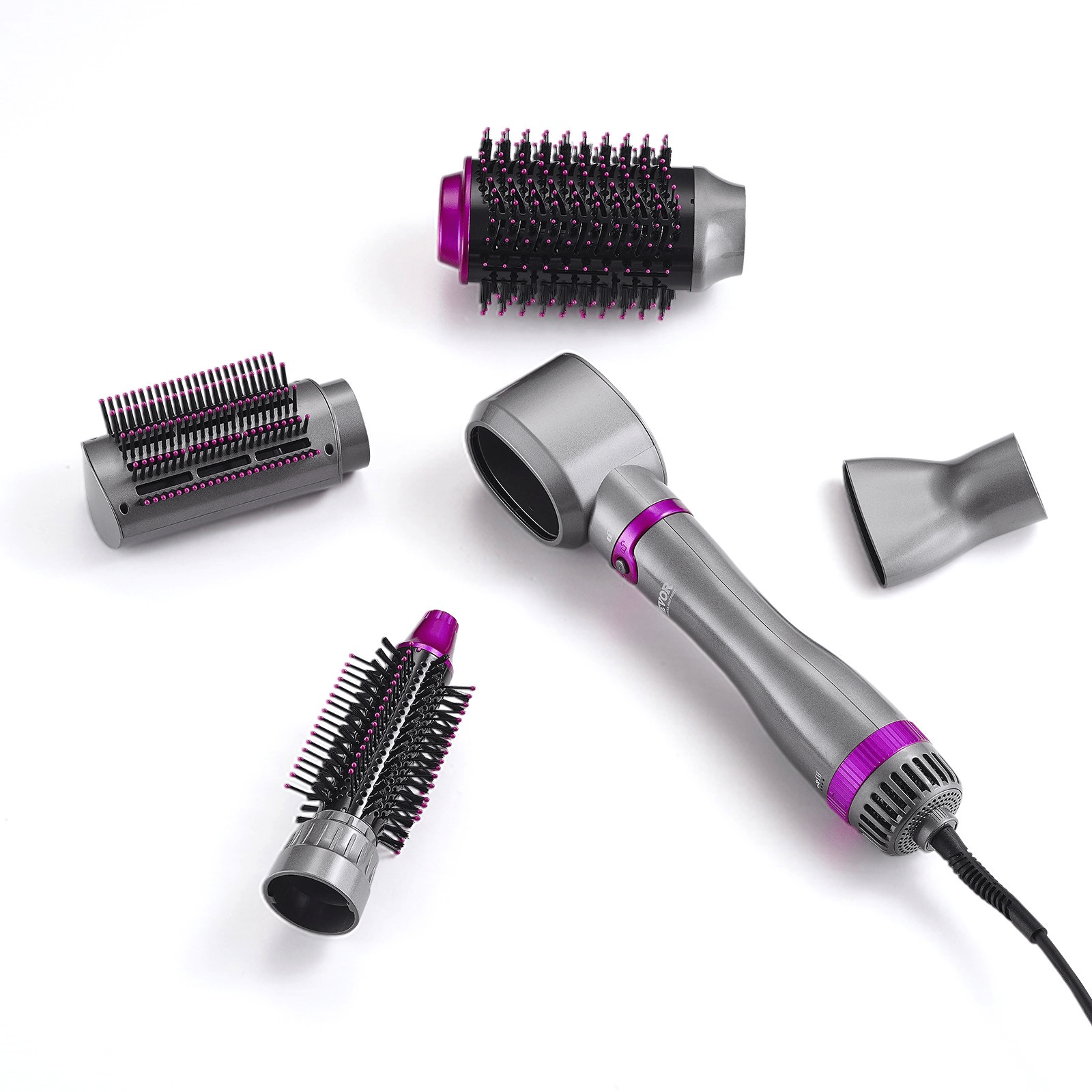 VEVOR Hair Dryer Brush 5 - in - 1 Hot Hair Styler Upgraded Negative Ion for Curling - GNS Beauty & Personal Care