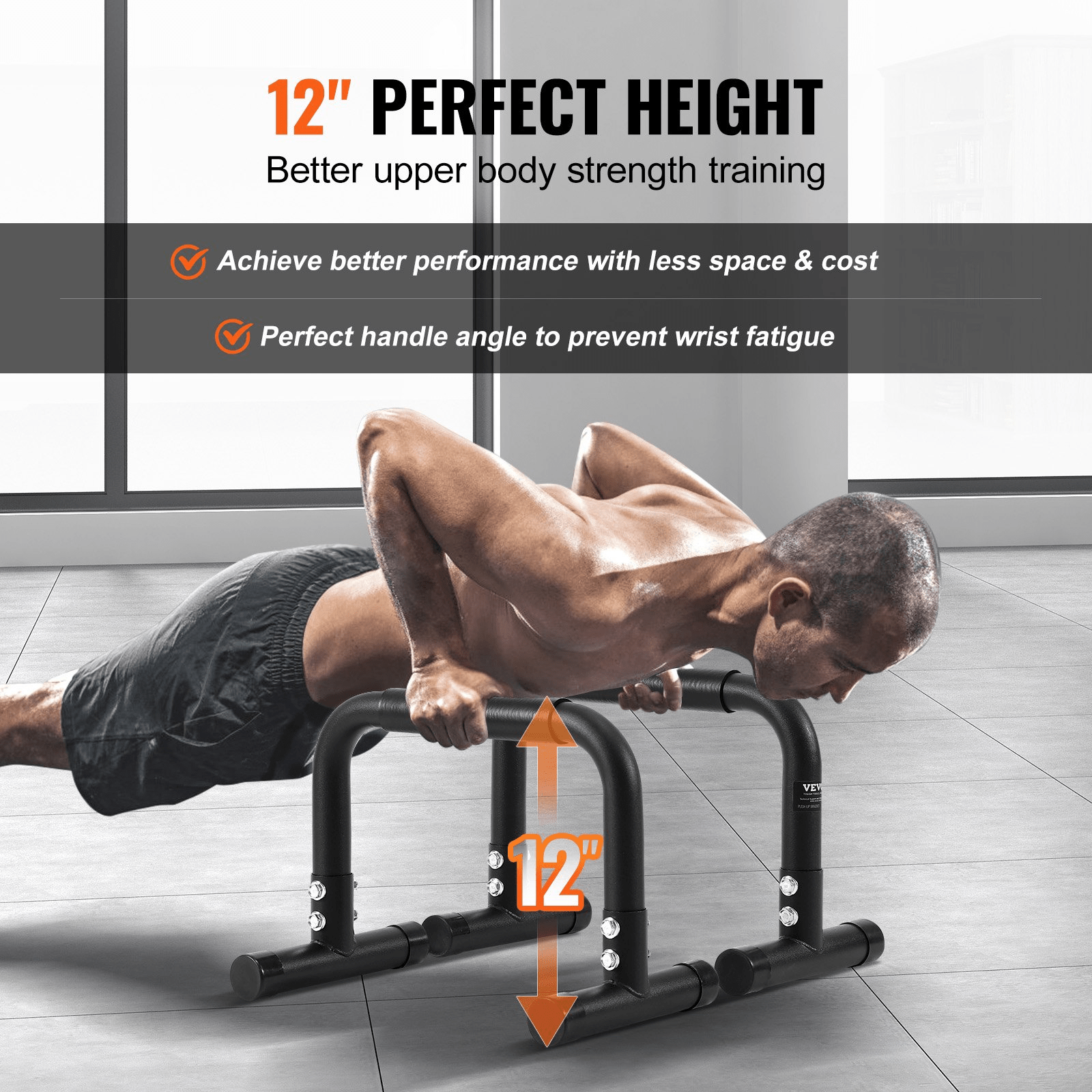 VEVOR Heavy - Duty Dip Bars – Strength Training Station for Home & Gym Workouts - GNS Beauty & Personal Care
