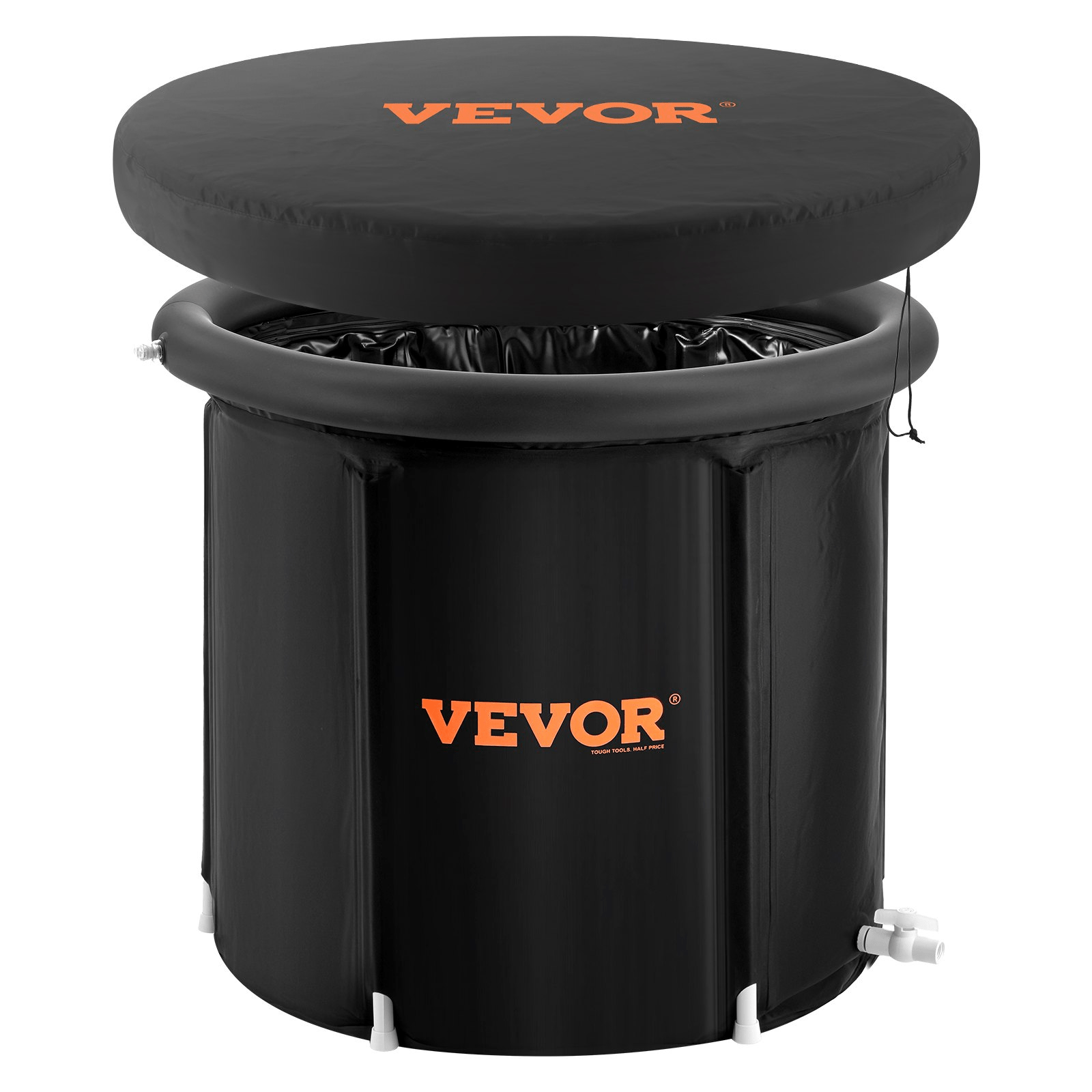 VEVOR Ice Bath Tub for Athlete Cold Water Therapy Plunge Tub Inflatable Bathtub - GNS Beauty & Personal Care