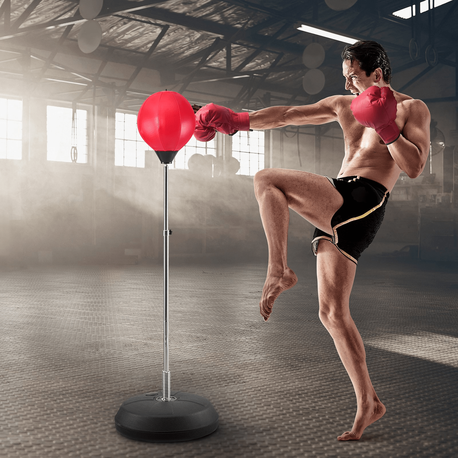 VEVOR Punching Bag – Reflex Boxing Bag for Home Gym Training & Stress Relief - GNS Beauty & Personal Care