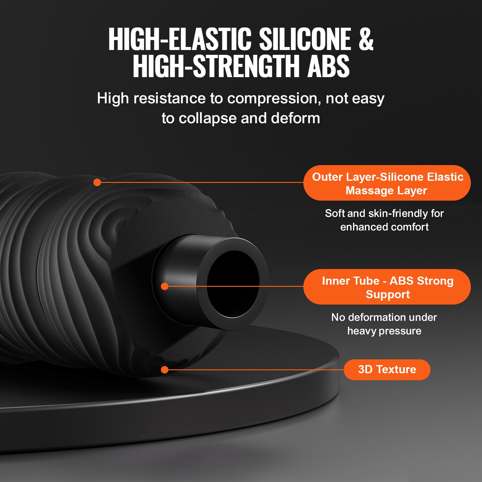 VEVOR Vibrating Peanut Massage Ball 4 Intensities Rechargeable Massage Roller - GNS Beauty & Personal Care