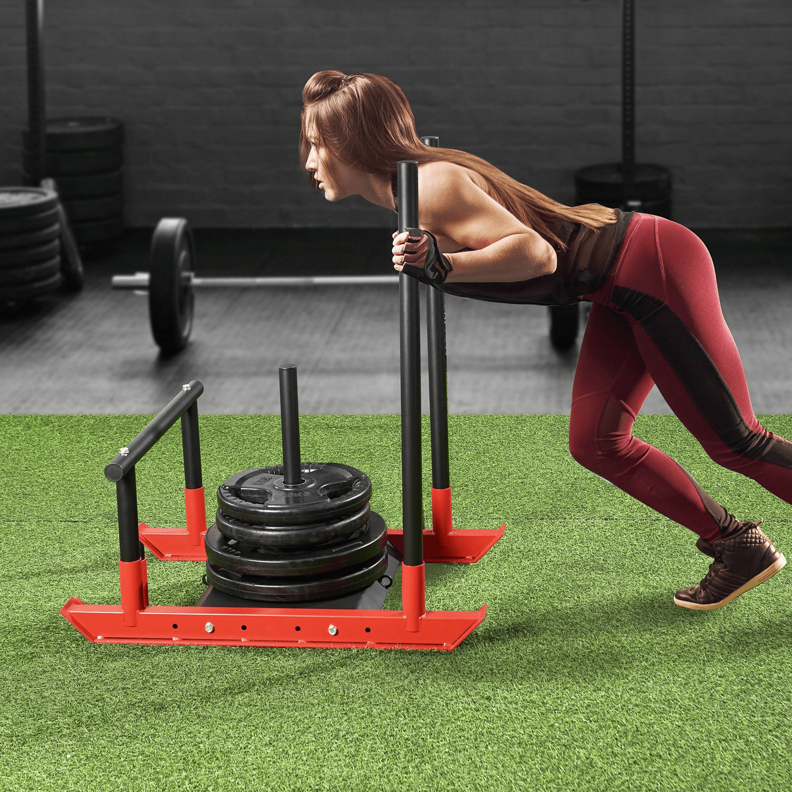 VEVOR Weight Training Sled - Push/Pull Power Sled for Strength & Speed - GNS Beauty & Personal Care
