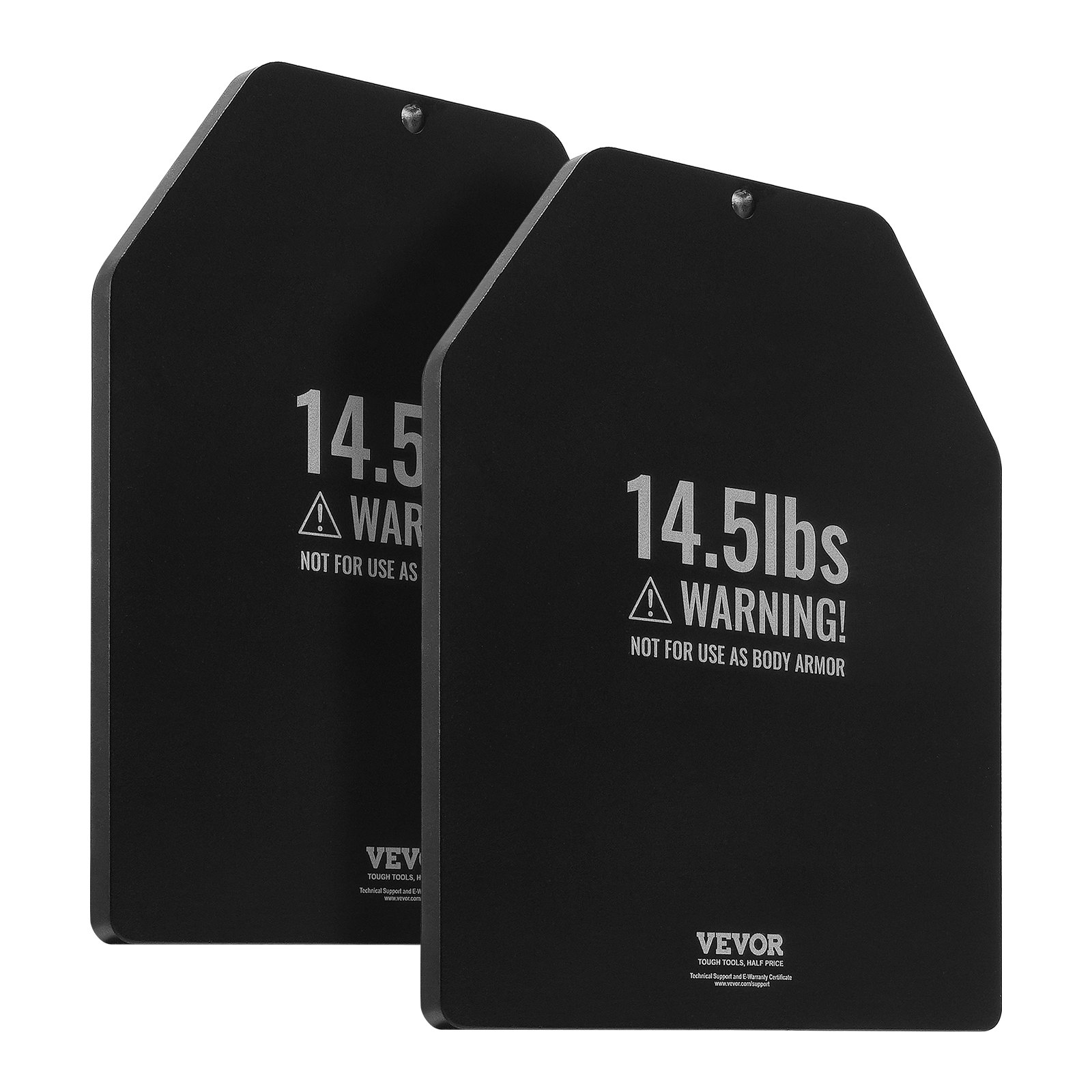 VEVOR Weight Vest Plates - 2x 14.5 LB Plates for Running & Strength Training - GNS Beauty & Personal Care