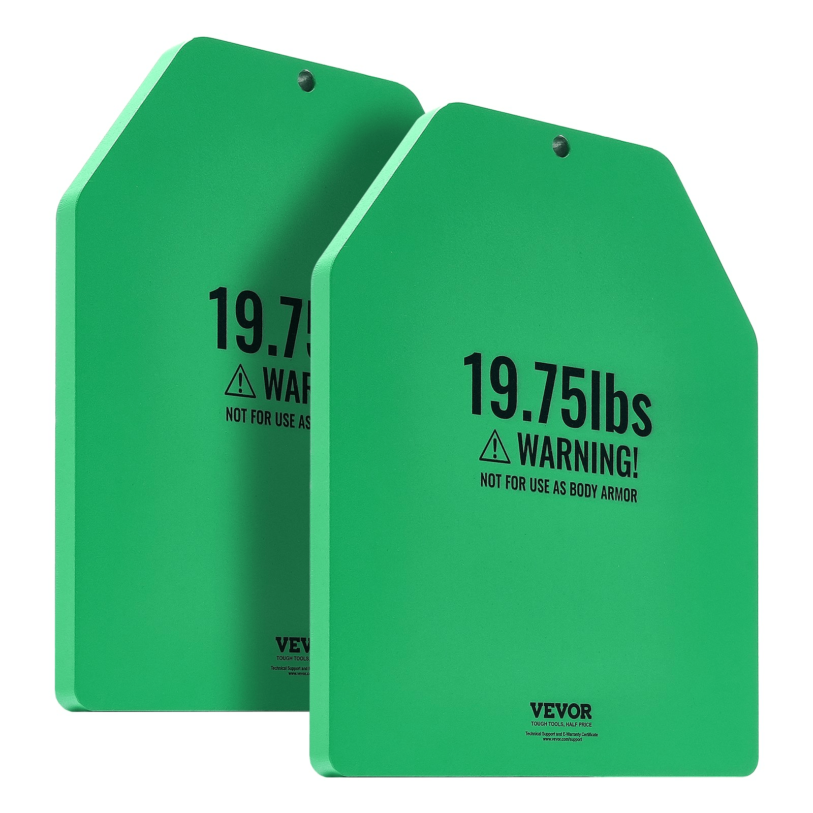 VEVOR Weight Vest Plates - 2x 19.75 LB Plates for Running & Strength Training - GNS Beauty & Personal Care