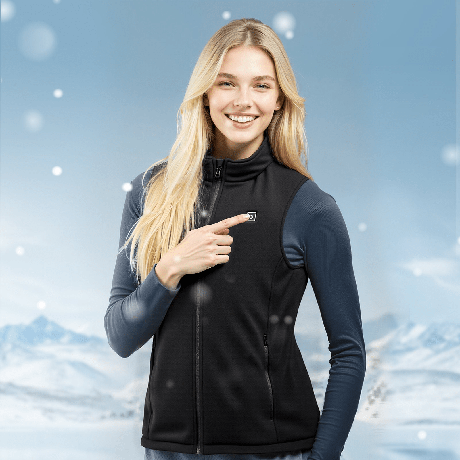 VEVOR Women's Heated Vest with 16000mAh Battery - 6 - Zone Electric Thermal Gilet (Size M) - GNS Beauty & Personal Care