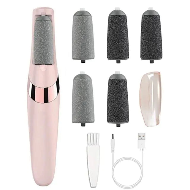 Professional Electric Foot Care Set – Luxury Pedicure Treatment Anytime, Anywhere