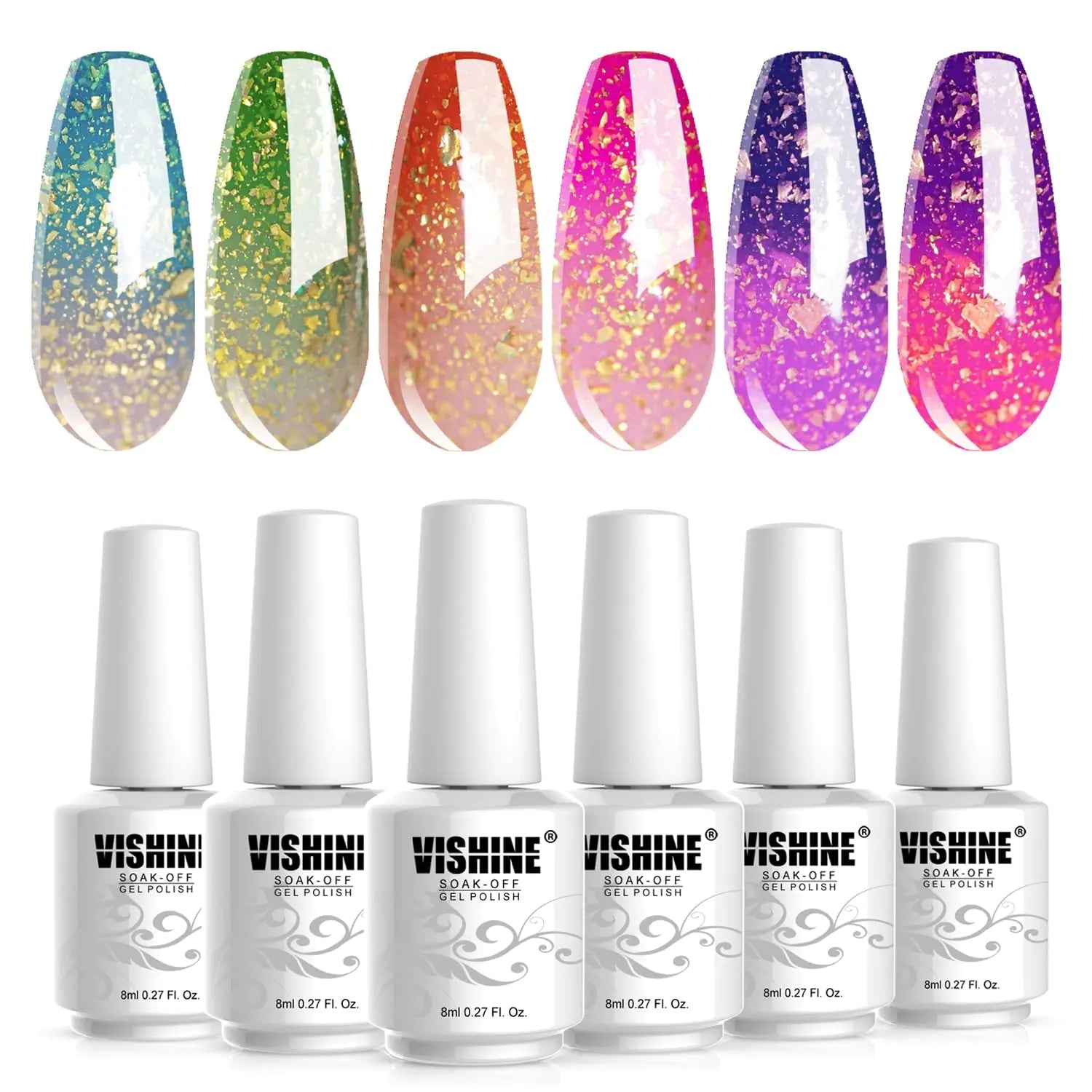 Vishine Color Changing Gel Nail Polish Set - GNS Beauty & Personal Care