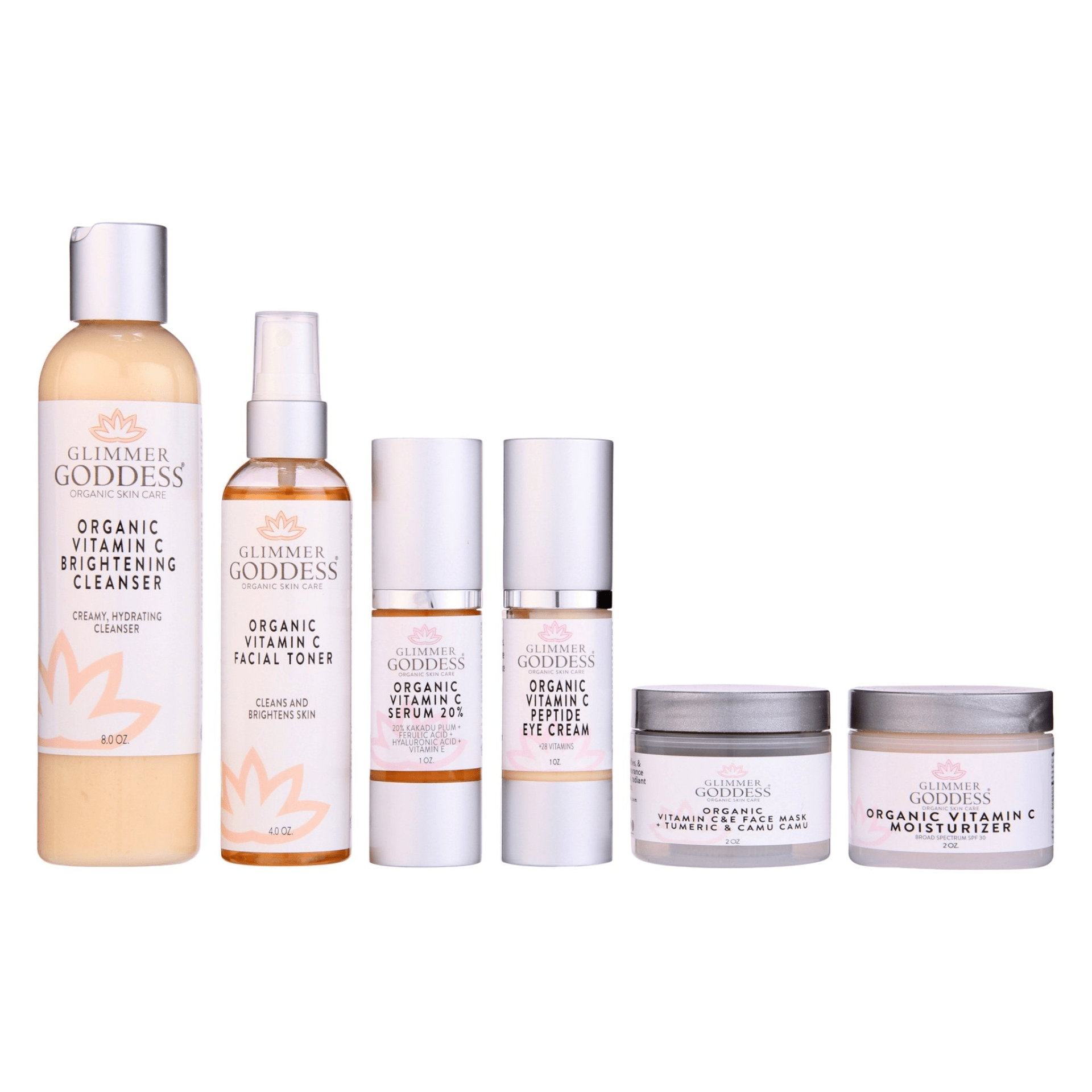Vitamin C Brightening & Age - Defying Skincare System - 6 Steps - GNS Beauty & Personal Care