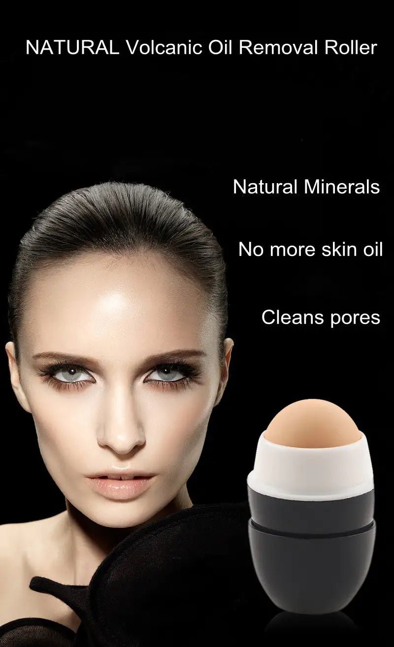 Volcanic Stone Oil - Absorbing Face Roller – Instantly Refresh & Mattify Your Skin - GNS Beauty & Personal Care