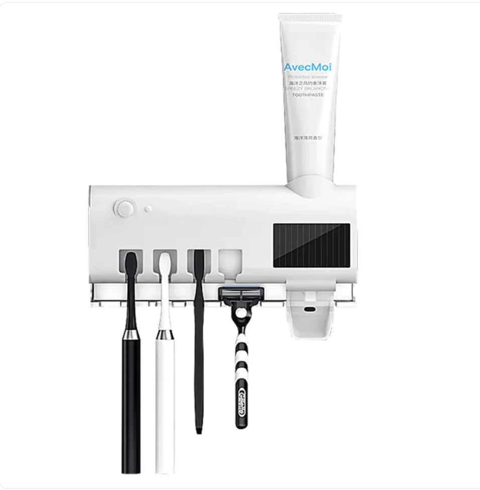 Wall - Mounted Smart Toothbrush Sterilizer – Advanced UV Protection for a Healthier Smile - GNS Beauty & Personal Care
