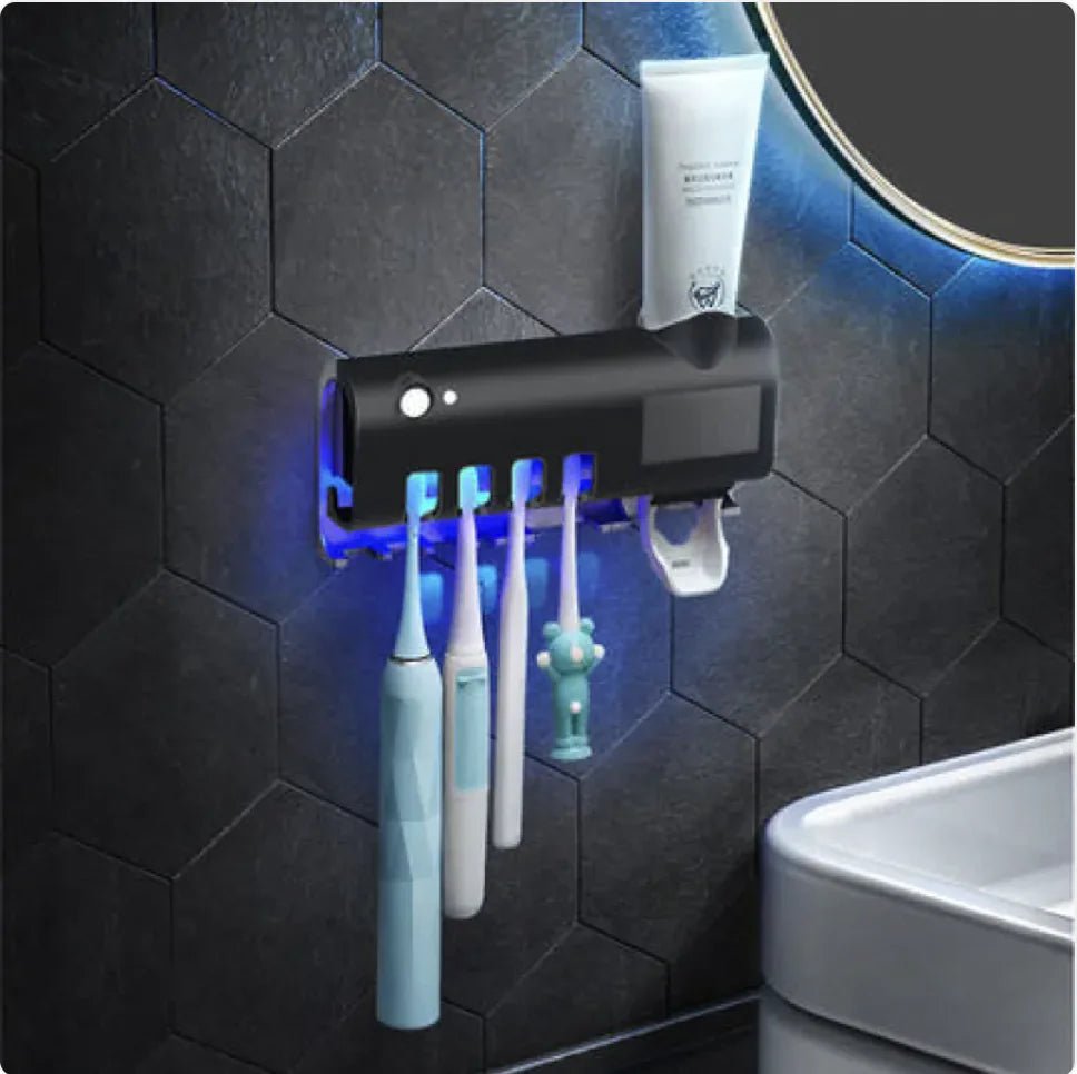 Wall - Mounted Smart Toothbrush Sterilizer – Advanced UV Protection for a Healthier Smile - GNS Beauty & Personal Care