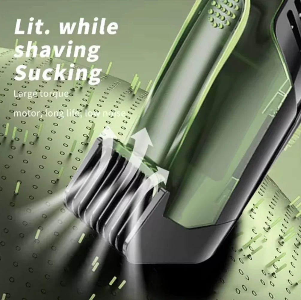 Washable Electric Vacuum Beard Trimmer – Precision Grooming Made Easy - GNS Beauty & Personal Care