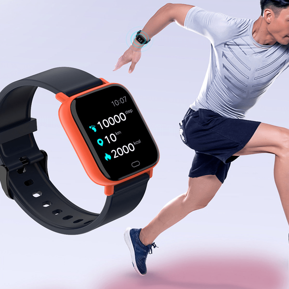 Waterproof Fitness Tracker Smartwatch - Stylish & Durable - GNS Beauty & Personal Care
