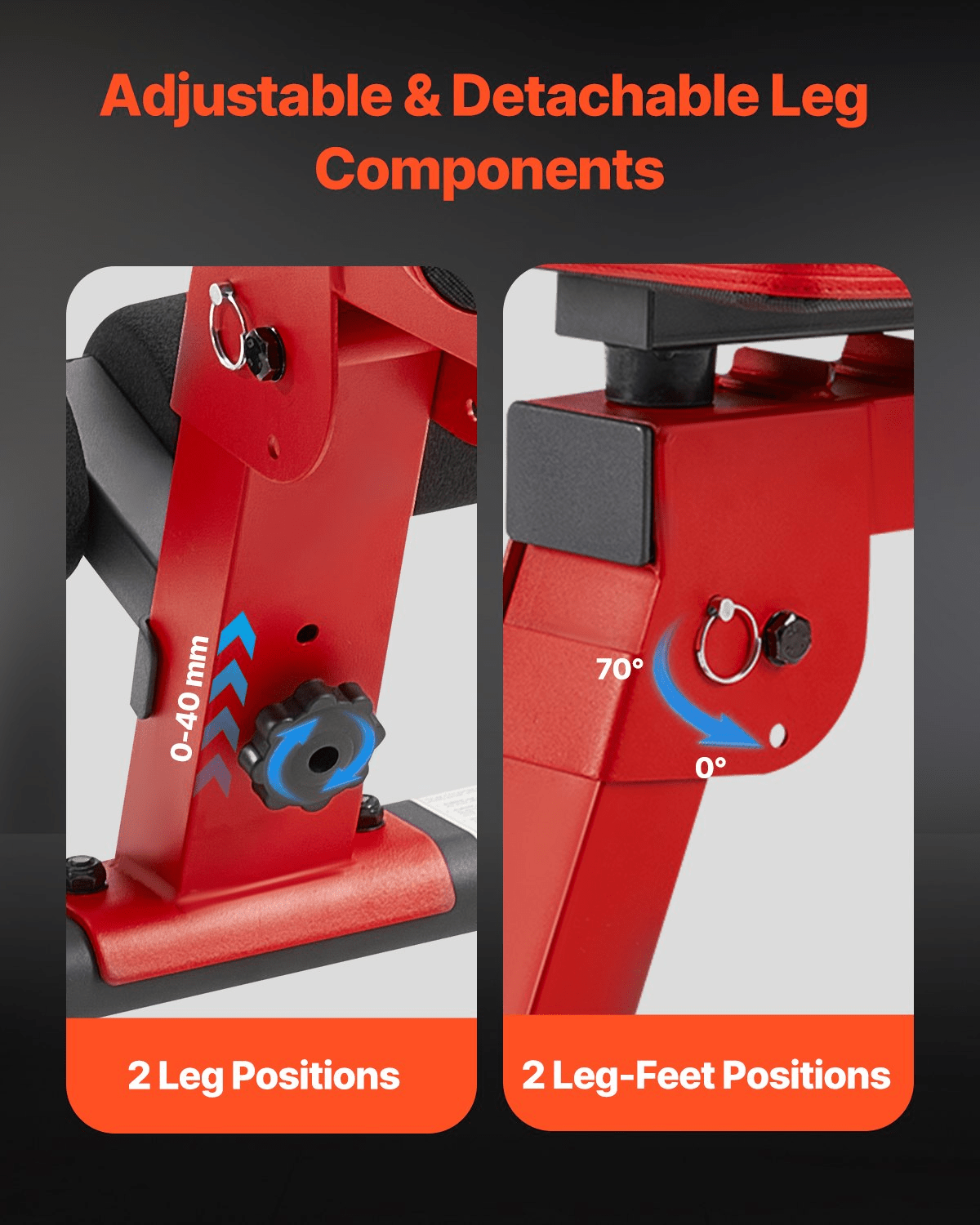 Weight Bench Sit up Bench for Home Gym Strength Training Adjustable Foldable - GNS Beauty & Personal Care