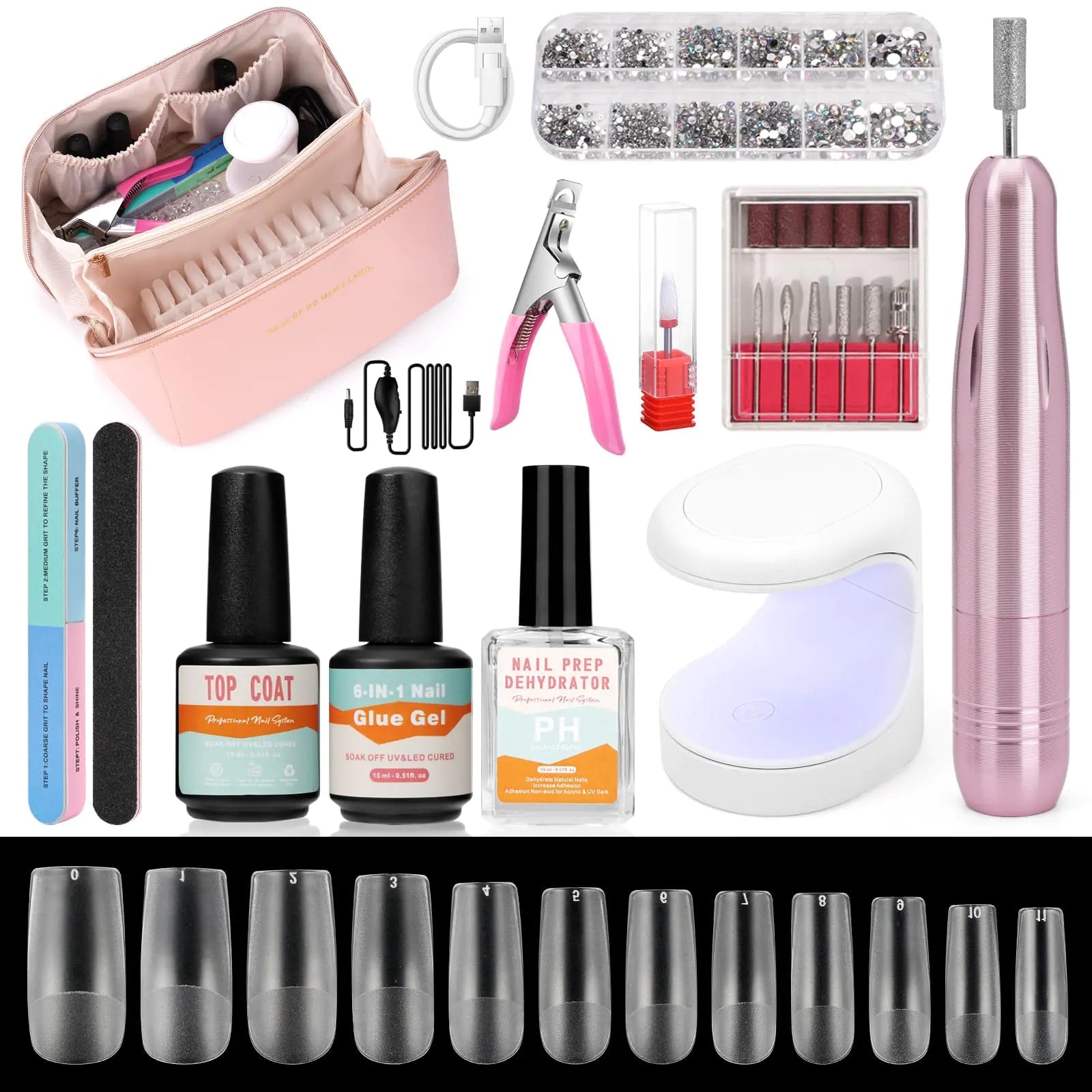 Wilfniee Gel X Nail Kit (480 - Piece) - GNS Beauty & Personal Care