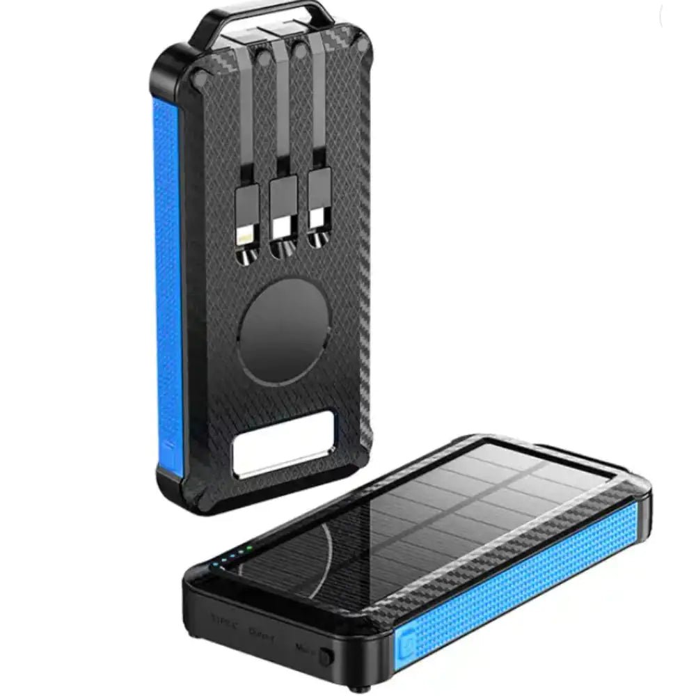 Wireless Charging Power Bank Outdoor – Waterproof Solar Tech with USB - C - GNS Beauty & Personal Care
