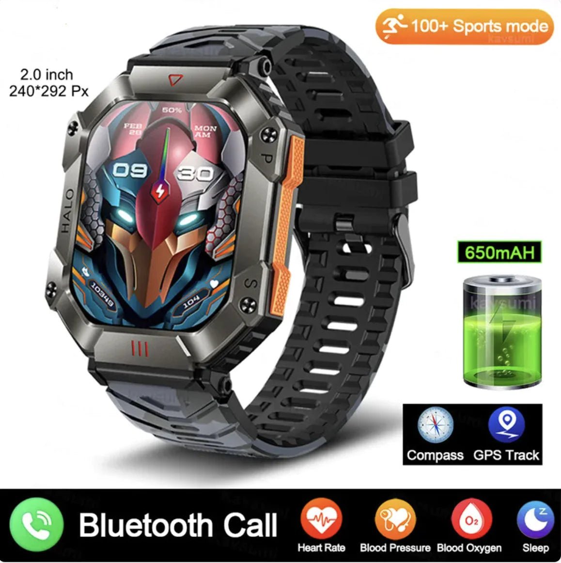 Women's Advanced Android GPS Fitness Smartwatch - GNS Beauty & Personal Care