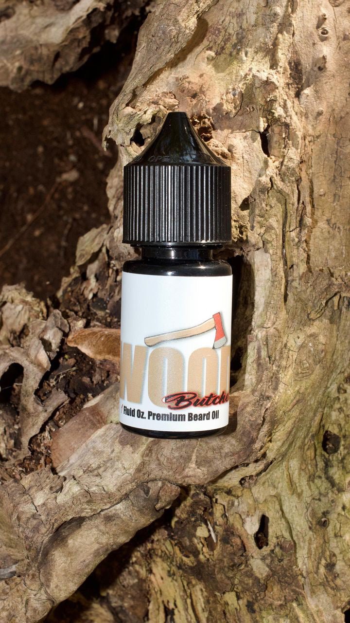 WOOD BUTCHER – Mahogany Teakwood Cologne Beard & Body Oil - GNS Beauty & Personal Care