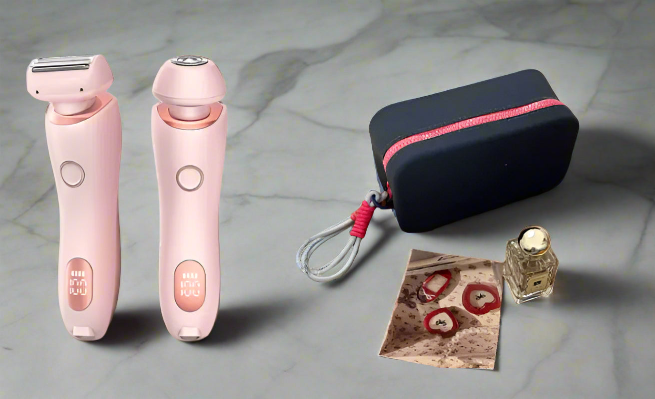 2-in-1 Women's Electric Shaver – Smooth, Gentle & Efficient Grooming