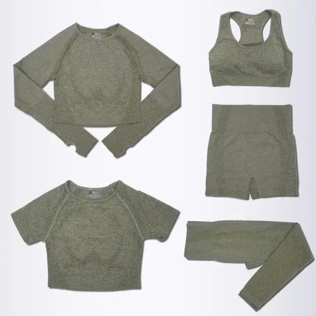 Premium Moisture-Wicking Yoga Wear Set