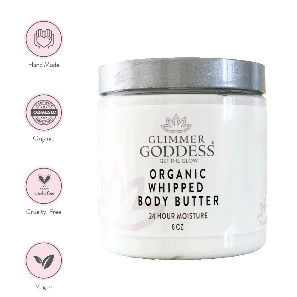 Nourishing Organic Whipped Body Butter - Hydration & Glow