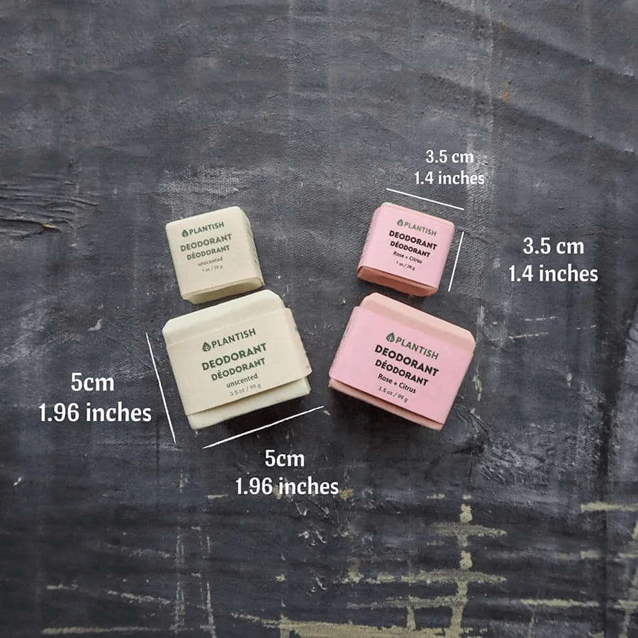 Zero Waste Deodorant Bar - Unscented & All - Natural - GNS Beauty & Personal Care